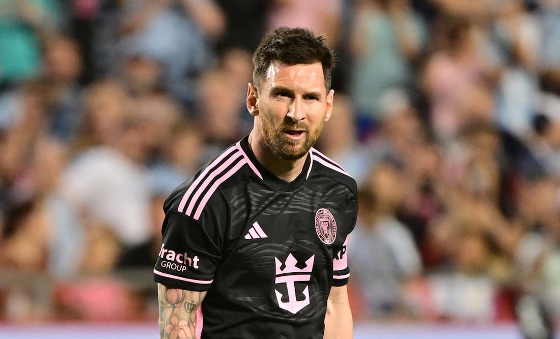 Lionel Messi gana su primer premio al mejor jugador de la semana en la MLS. Foto: EFE