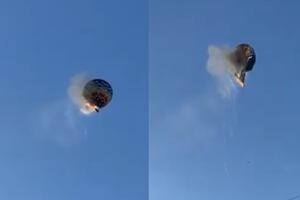 Tragedia en Brasil: ocho muertos tras accidente de globo aerostático en una zona turística. VIDEO