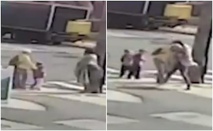 Video. Indigente intenta secuestrar a menor en el Bronx, Nueva York