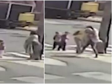 Video. Indigente intenta secuestrar a menor en el Bronx, Nueva York