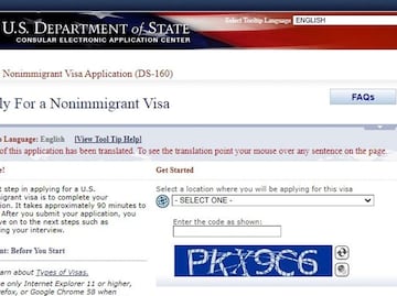 Solicitud DS-160 para visa americana: ¿cómo llenarla, dónde está, tiene costo?
