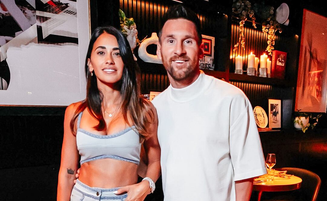 Lionel Messi, Antonela Roccuzzo. Photo © 2024 Mega/The Grosby Group