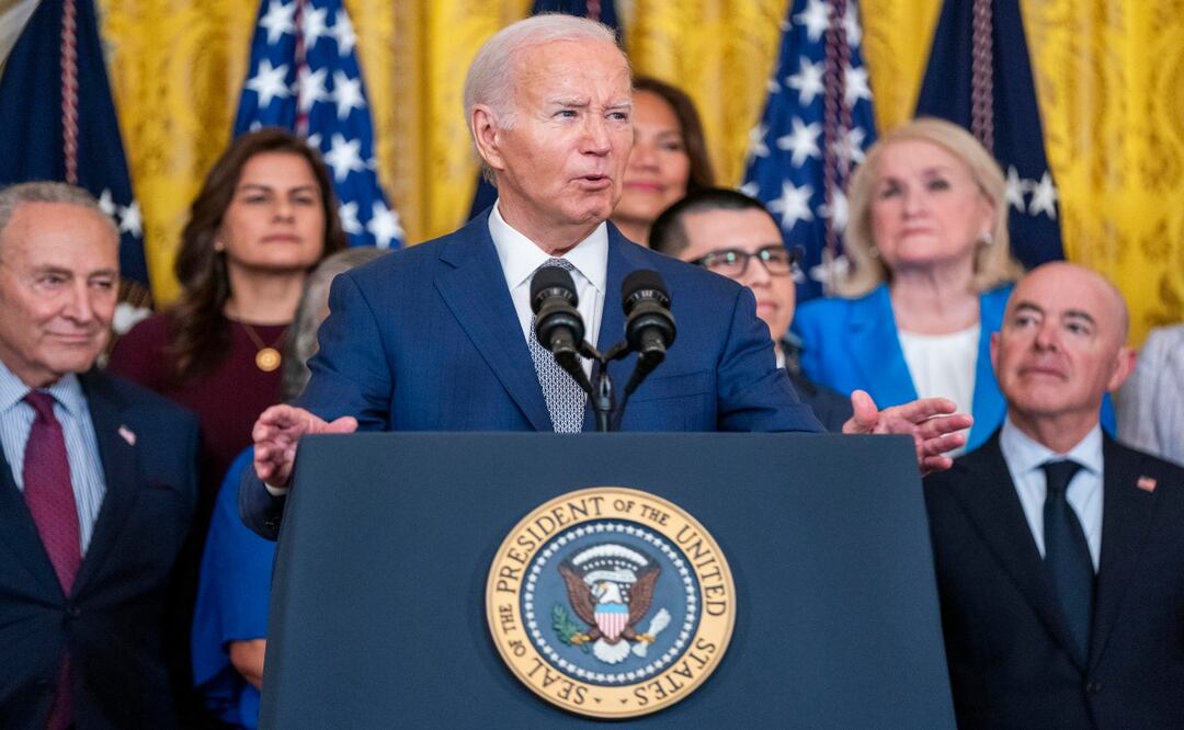 Plan migratorio de Biden iniciaría en verano. ¿A qué migrantes beneficiará? Foto: EFE