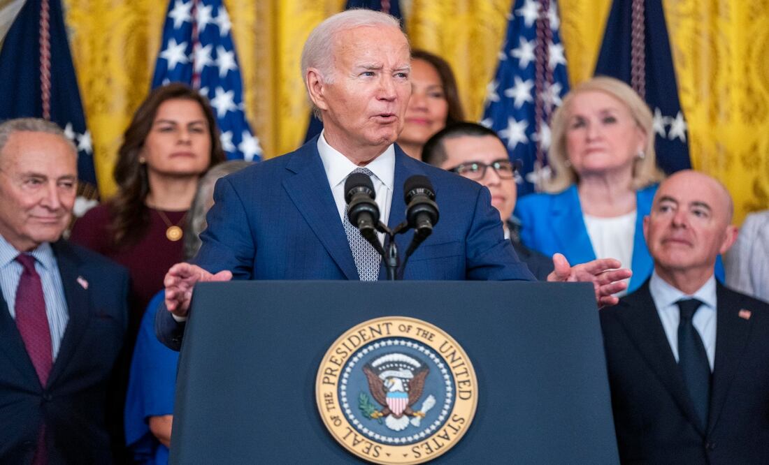 Plan migratorio de Biden iniciaría en verano. ¿A qué migrantes beneficiará? Foto: EFE