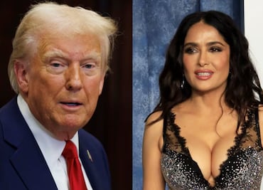 Trump intentó conquistar a Salma Hayek cuando ella tenía novio: "No saldría con él, ni aunque estuviera soltera"