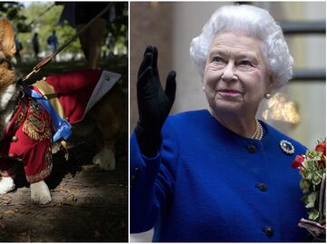 Perros corgis y fans rinden homenaje a la reina Isabel II en el primer aniversario de su muerte