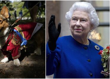 Perros corgis y fans rinden homenaje a la reina Isabel II en el primer aniversario de su muerte