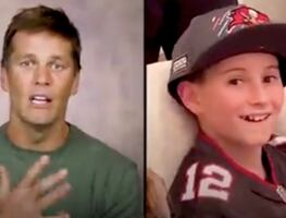 Tom Brady regala boletos para el Super Bowl 2022 a niño que venció el cáncer