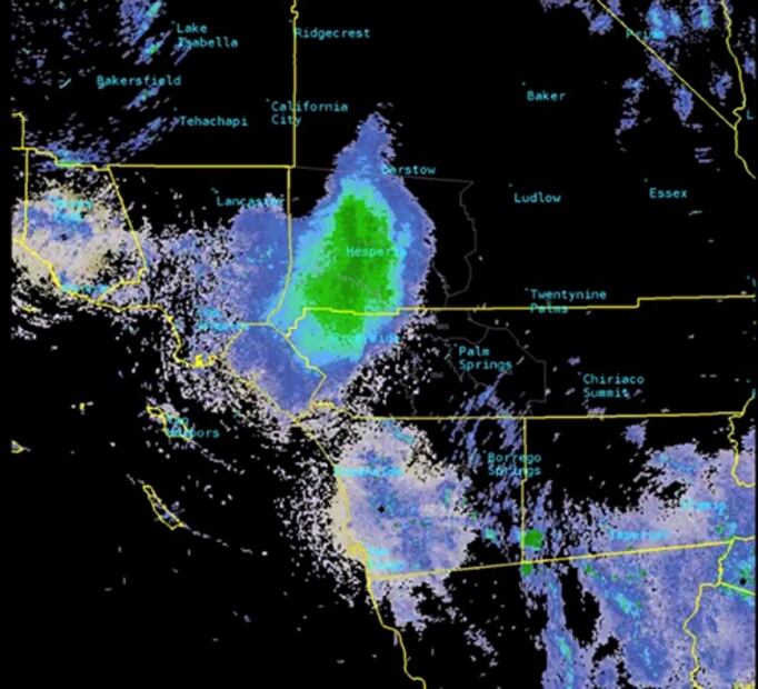 Mega enjambre de catarinas es detectado por radar en California