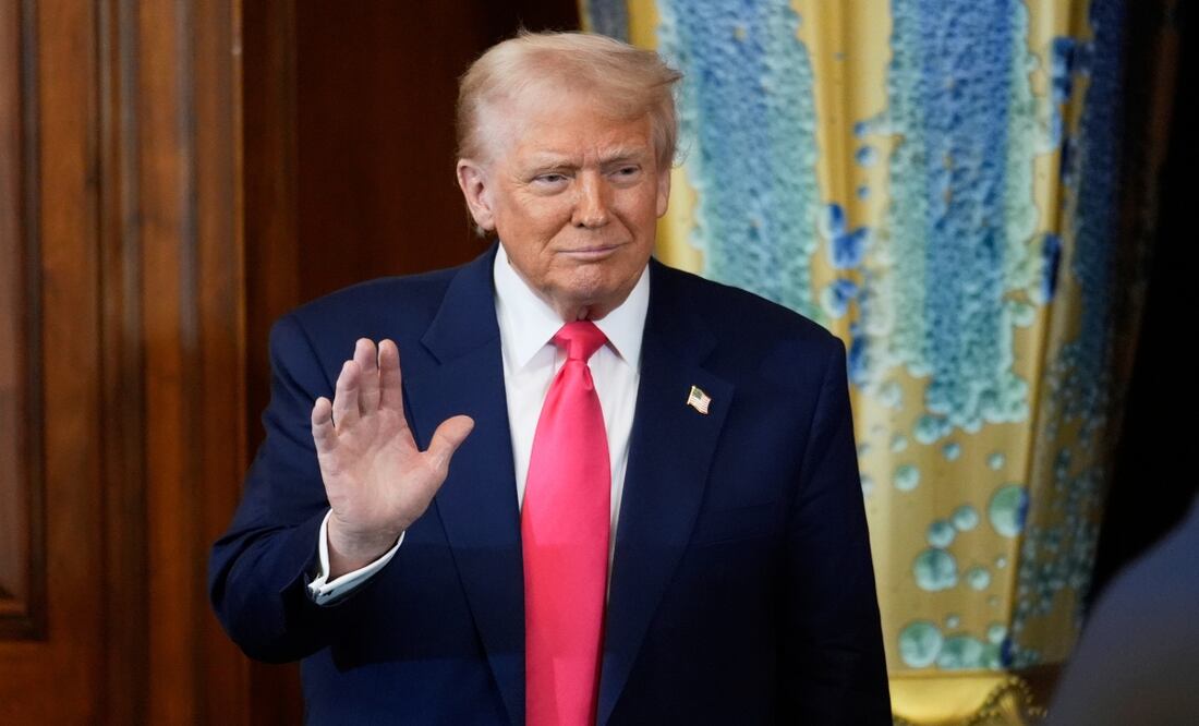 Trump consideraría reducir aranceles a China si se logra un acuerdo sobre TikTok. Foto: AP