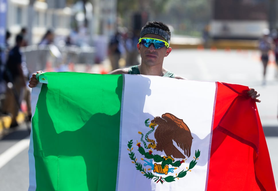 México sigue imparable en Santo Domingo 2026: gana siete oros y rompe récords en atletismo y clavados. EFE/ Orlando Barría