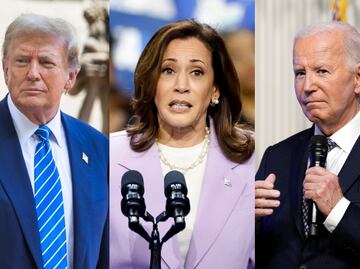 Trump intenta dividir a demócratas antes de la Convención Nacional: "Biden odia a Harris"