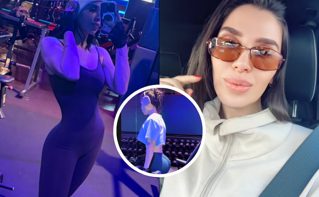 Emma Coronel, esposa de 'El Chapo', enciende las redes con look deportivo al estilo JLo. Foto: Tiktok