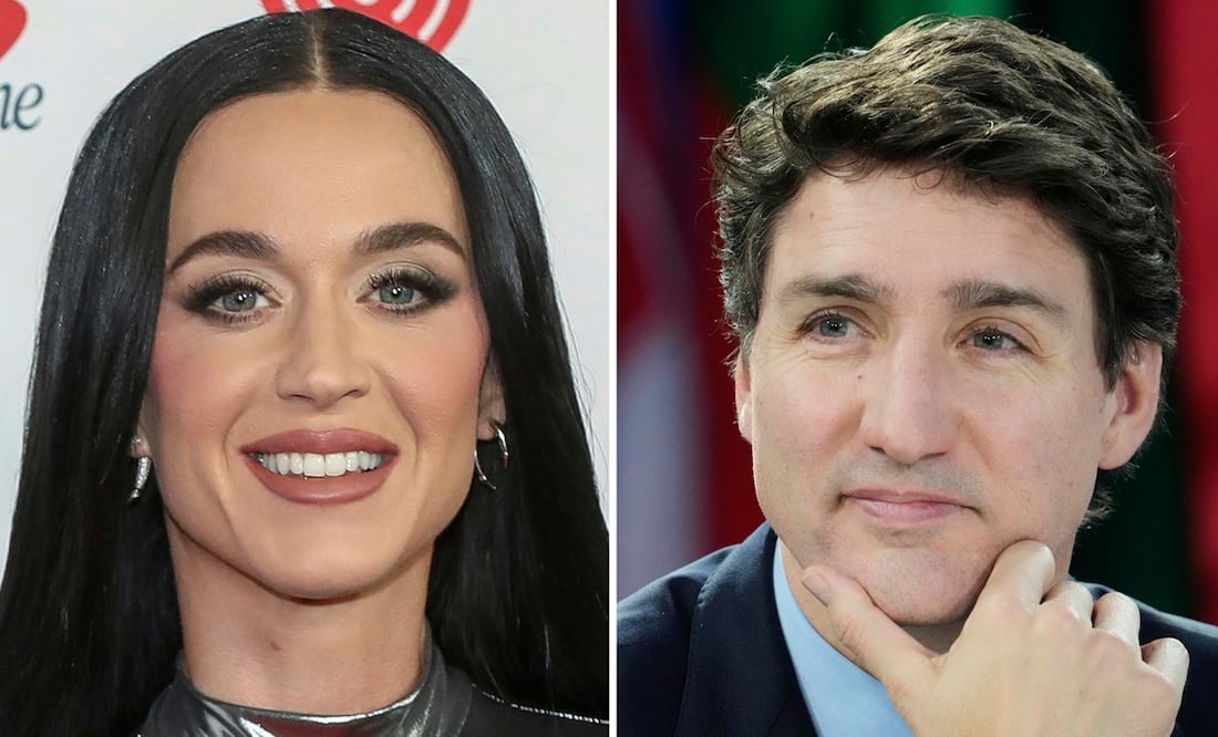 Aseguran que Katy Perry propuso a Justin Trudeau “pasar la noche juntos” pero él la rechazó. Foto: (Photo by Andy Kropa/Invision/AP, left; and Frank Gunn/The Canadian Press via AP, File)
