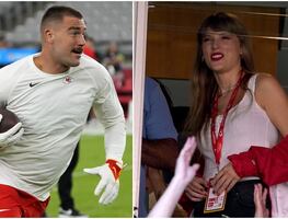 Entonces… ¿va en serio? Captan a Taylor Swift con la familia de Travis Kelce en partido de los Chiefs