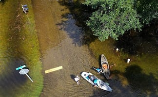 Big Bend, el 'último' tesoro natural de Florida, en el centro del huracán Idalia