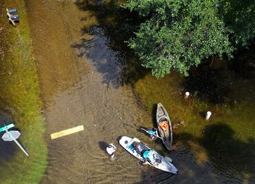 Big Bend, el 'último' tesoro natural de Florida, en el centro del huracán Idalia