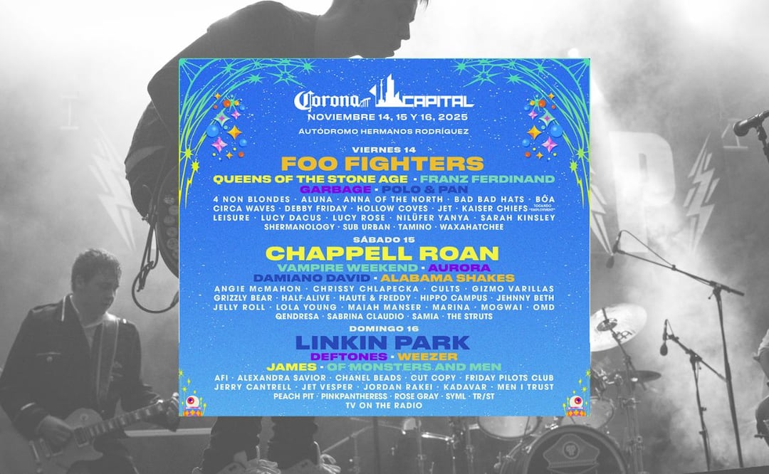 Corona Capital 2025: cartel completo, precios y venta de boletos | Fotos: @CoronaCapital y canva