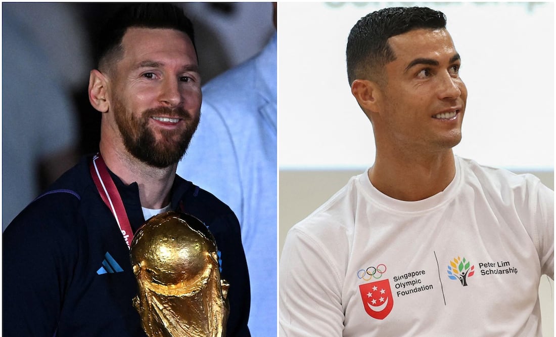 Análisis científico resuelve el debate. ¿Quién es el número uno? ¿Messi o Ronaldo? Foto: AFP