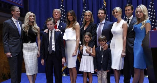 Donald Trump es abuelo por décima vez