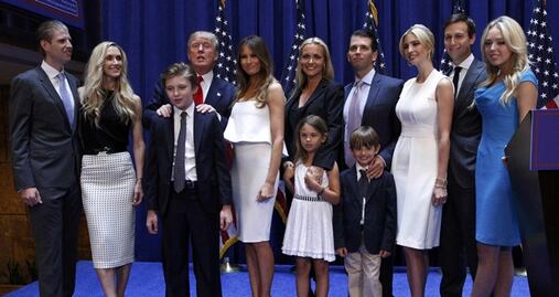 Donald Trump es abuelo por décima vez