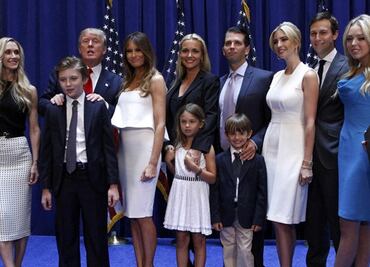 Donald Trump es abuelo por décima vez