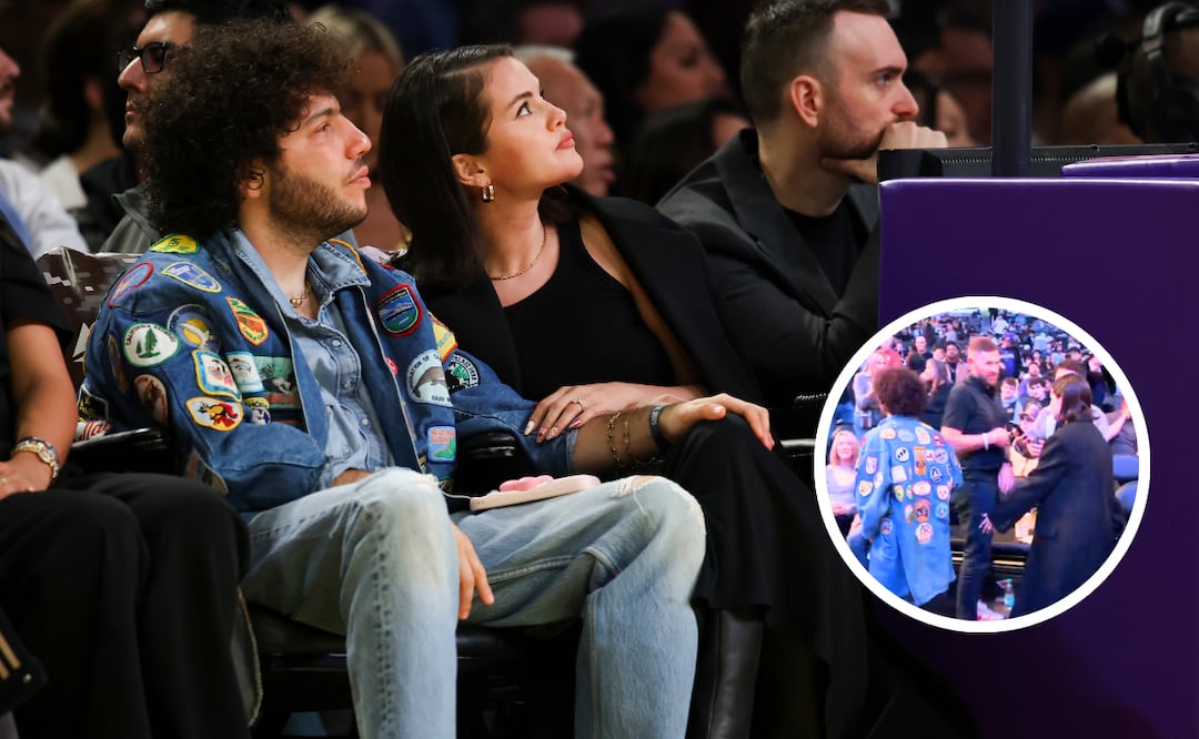 ¿Se repite la historia? Comparan a Benny Blanco con Justin Bieber tras ignorar a Selena en público. Foto: AP/X