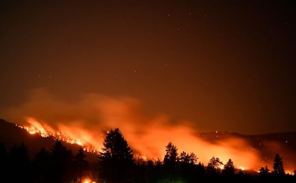 Un nuevo incendio en California se multiplica por 24 en las últimas horas