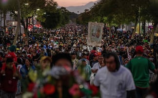 Millones de mexicanos festejan a la Virgen en la Basílica de Guadalupe