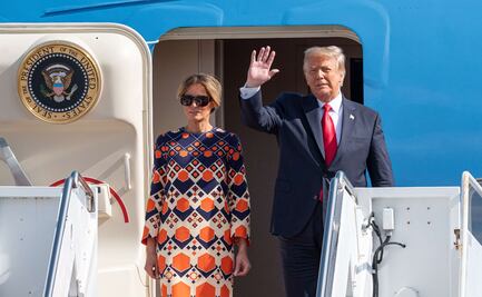 Melania ‘desaira’ a Donald Trump y lo deja solo en Florida