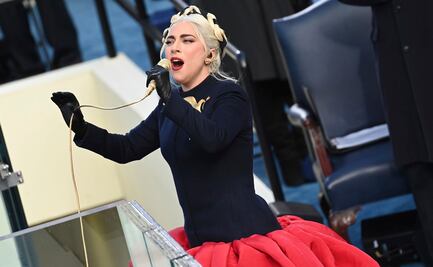 Video. Lady Gaga entonó el himno de Estados Unidos en la investidura