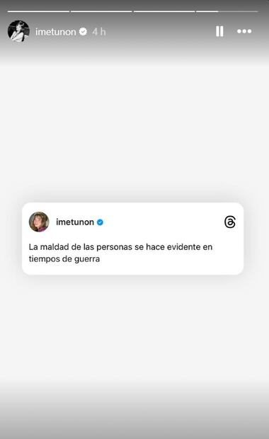 Mensajes Imelda Garza Tuñon. Foto: Tomada de Instagram @imetunon