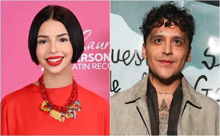 Ángela Aguilar le demuestra su amor a Christian Nodal con piñata idéntica a él. FOTO