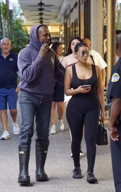 Chaney Jones, la doble de Kim Kardashian con la que sale Kanye West 
