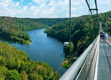 Golden Skybridge: puentes colgantes gigantes en el paraíso de Canadá