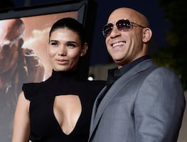 Así formó su bella familia Vin Diesel con su esposa, la modelo mexicana Paloma Jiménez