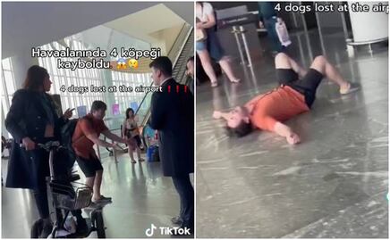 Video. Pasajero estalla en llanto al acusar a aerolínea de perder a sus 4 perros