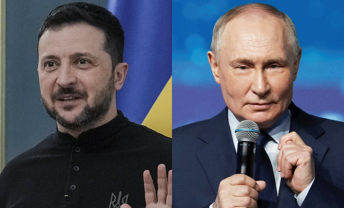 “Putin morirá pronto”, Zelenski predice el futuro del mandatario ruso; esto dijo. Foto: EFE/AP