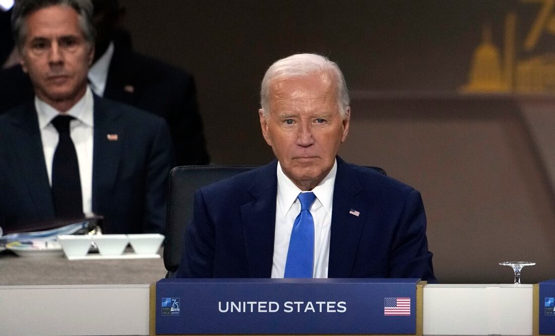 Asesores de Biden buscan forma de convencerlo para que renuncie a su candidatura, según reporte. Foto: AP