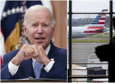 Biden quiere que las aerolíneas indemnicen a sus pasajeros si hacen cambios