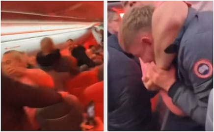 VIDEO. Batalla campal en pleno vuelo provoca aterrizaje de emergencia en Bélgica