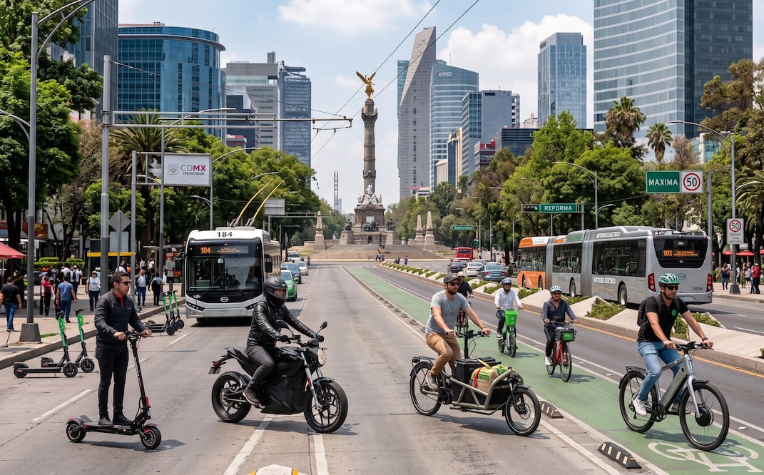 ¿Tu scooter necesita placas? Estos son los vehículos eléctricos que deben registrarse en CDMX antes del 20 de noviembre. Foto: IA