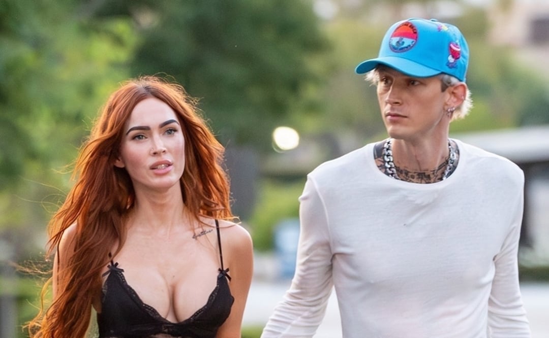 Megan Fox deslumbró con un conjunto traslúcido en California. Foto: The Grosby Groupm