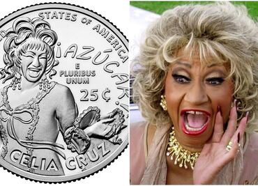 ¡Azúcar!... Estados Unidos pone en circulación moneda en honor a Celia Cruz