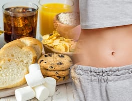 ¡No comas esto si quieres perder grasa abdominal! Verás resultado en días