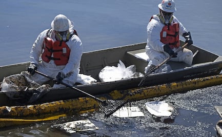 El vertido de crudo en California obliga al cierre de playas y de la pesca