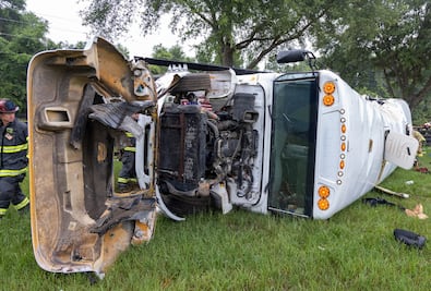 Campesinos mexicanos, entre las víctimas en accidente de autobús en Florida