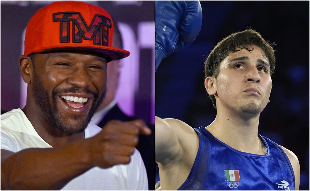 Floyd Mayweather queda fascinado con el broxeados Marco Verde: “Quiero firmarlo”. Foto: AFP/AP