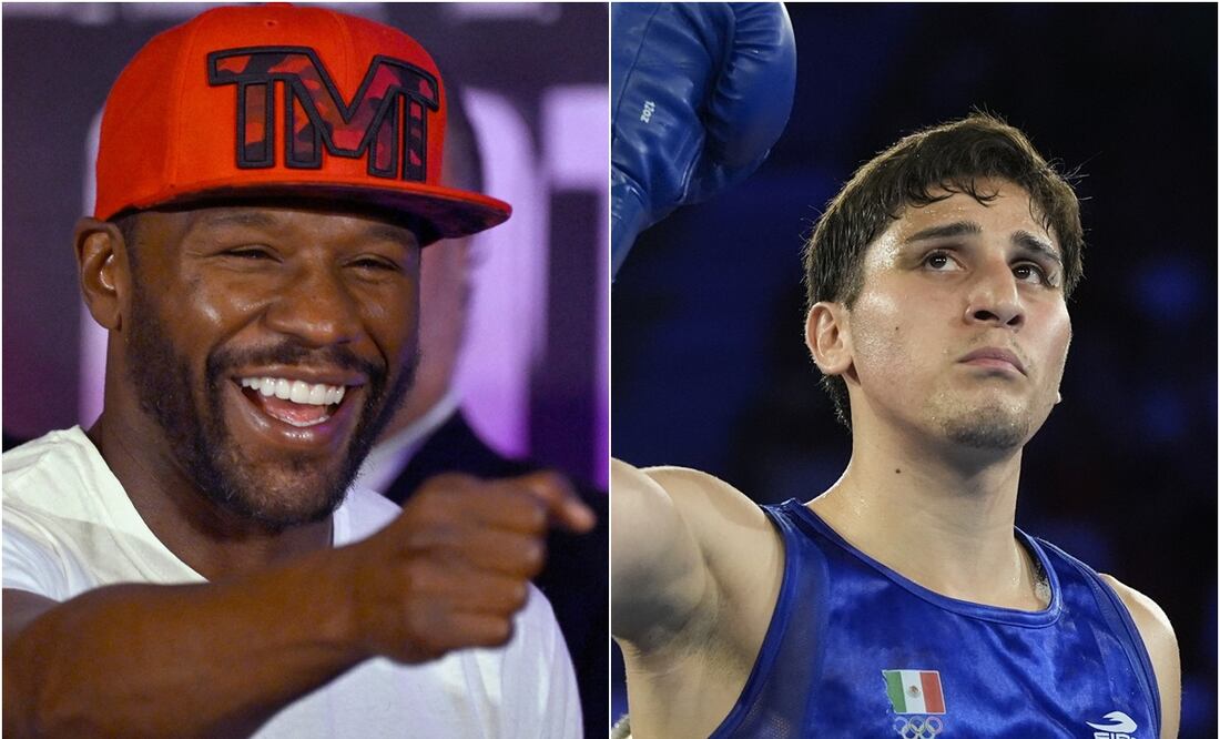 Floyd Mayweather queda fascinado con el broxeados Marco Verde: “Quiero firmarlo”. Foto: AFP/AP