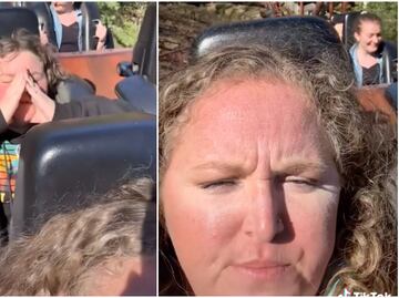 Tiktoker muestra “aterrador momento” en montaña rusa sin funcionar